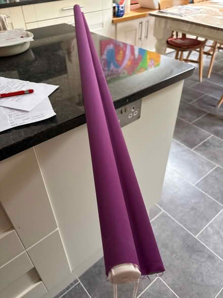 Photo of free Purple roller blind (Brownswood, MK7) #1