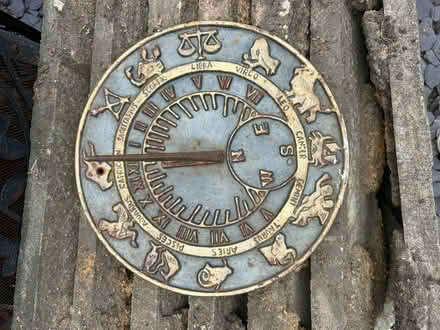 Photo of free Zodiac themed wall sundial (Newport Pagnell, MK16) #1