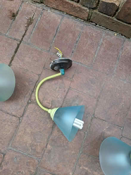 Photo of free 3 light fittings (WA6 Frodsham.) #3
