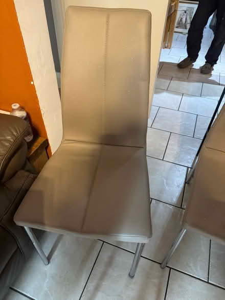 Photo of free Four next grey dining chairs (Cutteslowe OX2) #3
