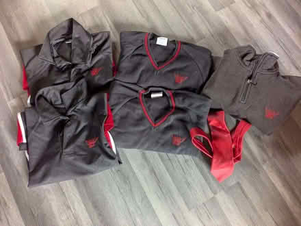 Photo of free Queen Katherine Acadamy uniform items (tops & jumpers) (North Bretton) #1