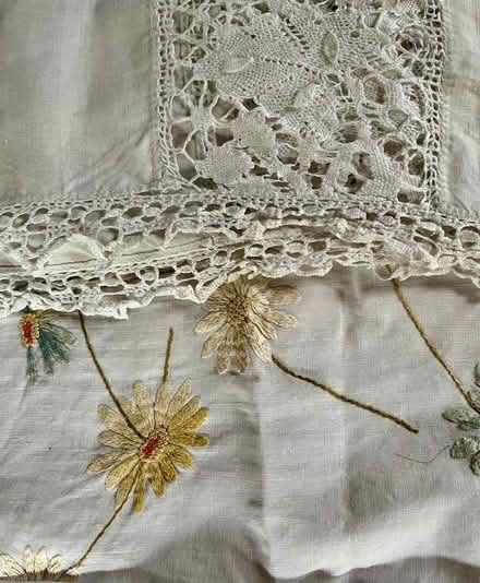 Photo of free Embroidered table linen (Pulborough) #3