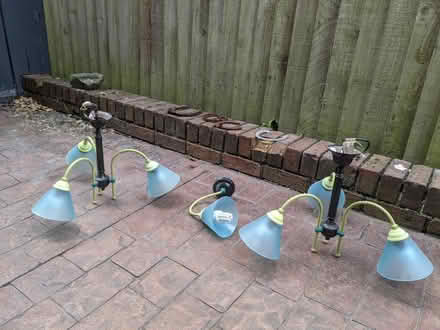Photo of free 3 light fittings (WA6 Frodsham.) #1