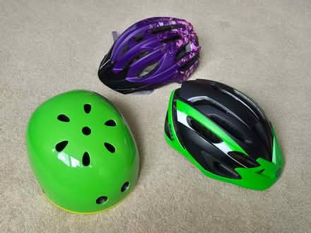 Photo of free Children's cycle helmets (Congleton CW12) #1