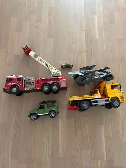 Photo of free Collection of large toy trucks (Shepperton, TW17) #1