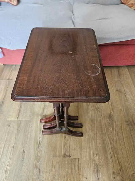 Photo of free 3 x wooden side tables (Weybridge KT13) #1