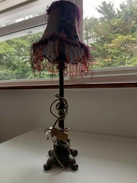 Photo of free Small lampshade tall table lamp (Hemel Hempstead HP1) #1