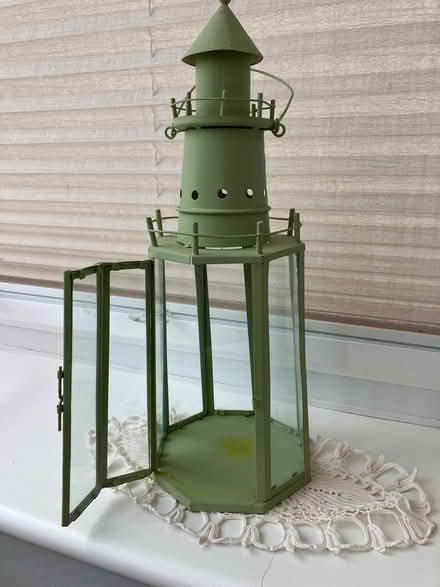 Photo of free Metal & Glass Garden Lantern (Willingdon BN20) #2