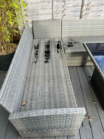 Photo of free Rattan garden furniture (Old Woking GU22) #3
