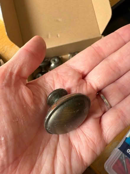 Photo of free Kitchen cabinet doorknobs (N8 Hornsey) #1
