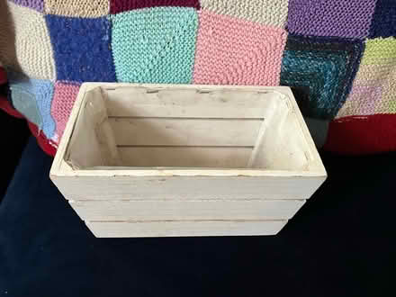 Photo of free Little wooden planter trough (Woolton L25) #1
