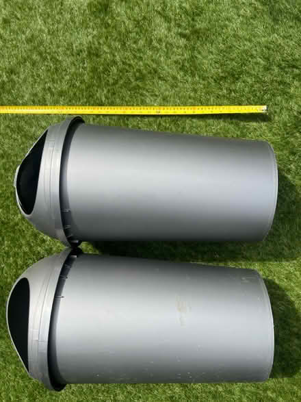 Photo of free 2x grey flip top bins (Twickenham TW2) #4
