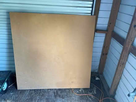 Photo of free 3/4" particle board, 49 x 49" (Daytona - Clyde Morris/Beville) #3