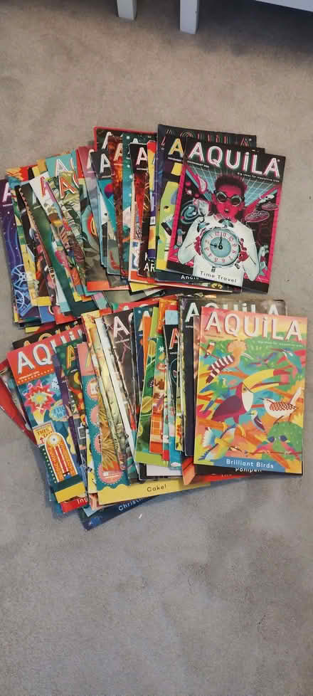 Photo of free 82 copies of Aquila magazines for children age 8-14 (Central Watford WD17) #1