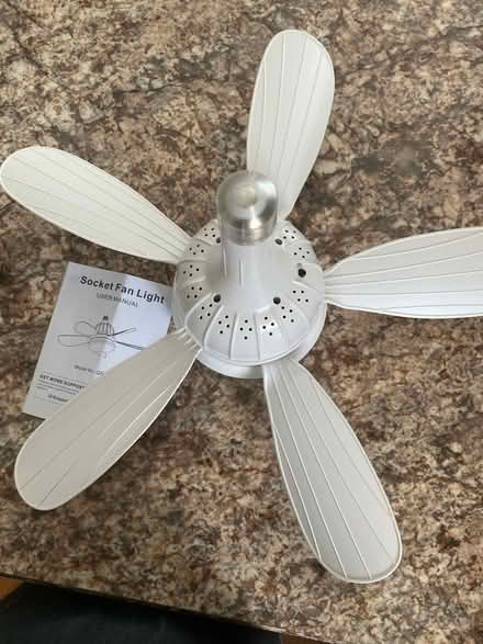 Photo of free Socket fan light (New Egypt, 08533) #2