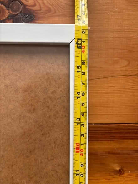 Photo of free White picture frame (Bear flat) #1