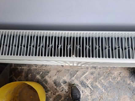 Photo of free Large white double radiator (Heswall) #2