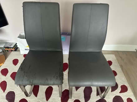 Photo of free 2 dining chairs (Marshalswick AL4) #1