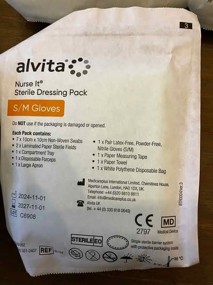 Photo of free Unopened sterile dressings (North chichester) #3