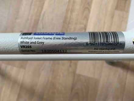 Photo of free Ashford free standing toilet frame (Stroud GL10) #2