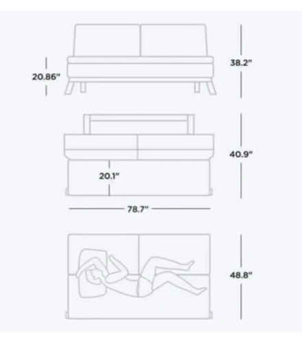 Photo of free Sofa bed- super comfortable (Alameda West End) #1
