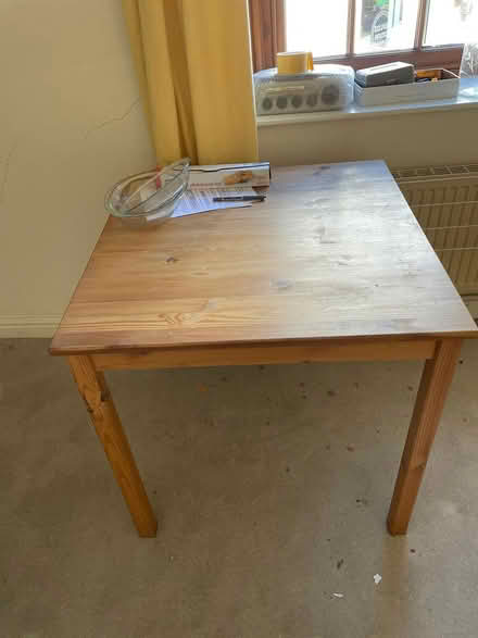 Photo of free Square table (Church Street DE56) #2