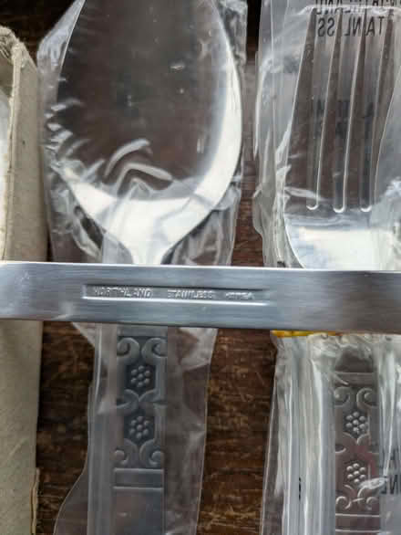 Photo of free 1970's stainless steel cutlery (Bronllys LD3) #3