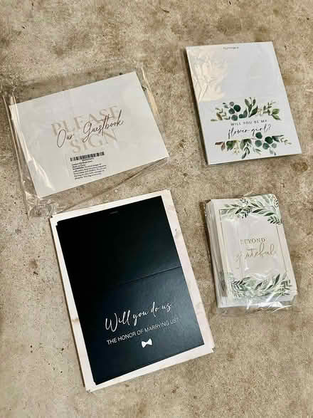 Photo of free Wedding signage and stationary (Severn) #1