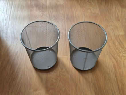 Photo of free Two metal mesh waste bins (Purley on Thames RG8) #1
