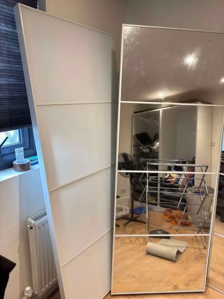 Photo of free Ikea wardrobe sliding doors x 4 (Welling DA16) #1