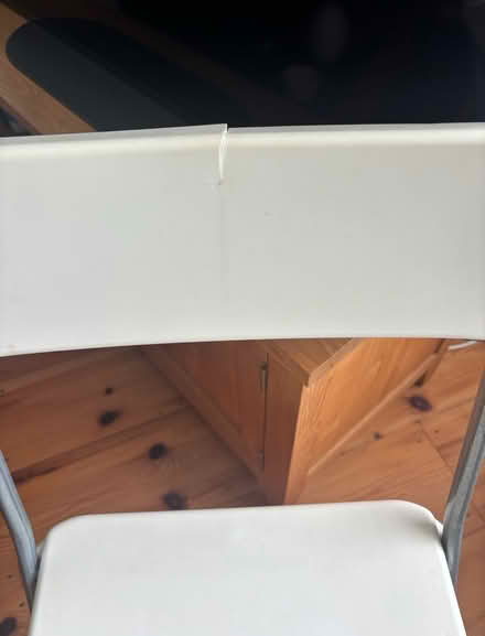 Photo of free White folding chairs (Bear flat) #2