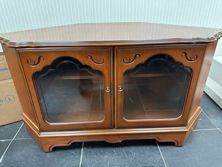 Photo of free Corner TV cabinet (Crawshawbooth) #1