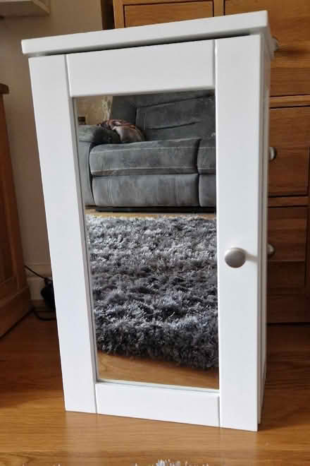 Photo of free White Mirrored Bathroom Cabinet (Shinfield RG2) #1
