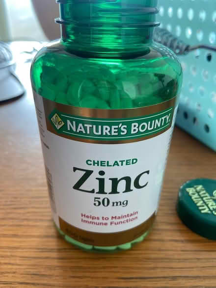 Photo of free Unopened bottle of zinc pills (Near Square One) #1