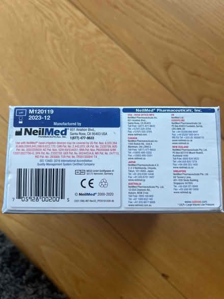 Photo of free Unopened box sinus rinse sachets (Burridge SO31) #2