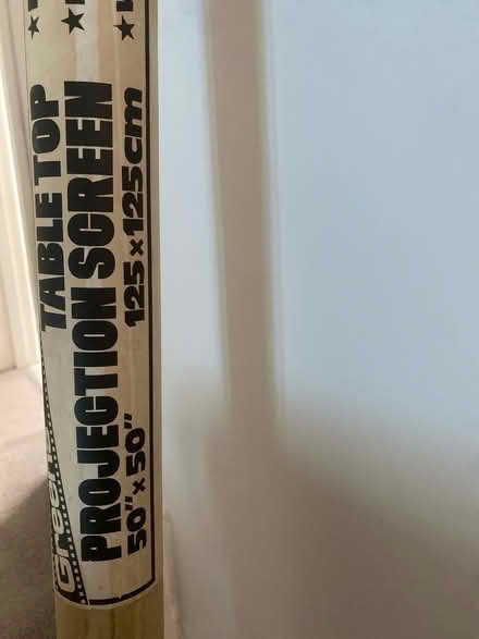 Photo of free Projector screen (Earley RG6) #2