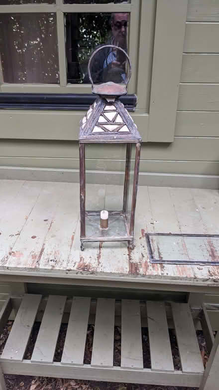 Photo of free vintage outdoor candle lamp (Camberley GU15) #1