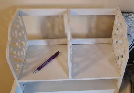 Photo of free White Wooden Desk Organiser (Barkingside IG2) #4