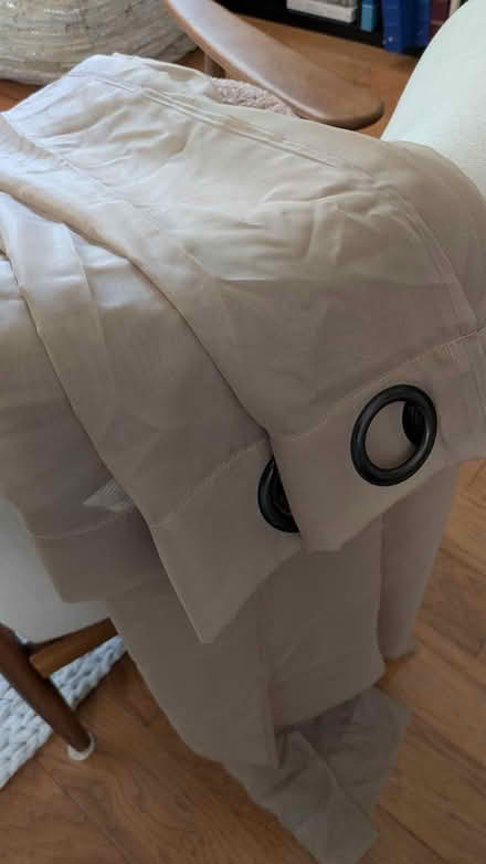 Photo of free Sheer curtains 2 panels (Hayward Downtown) #2