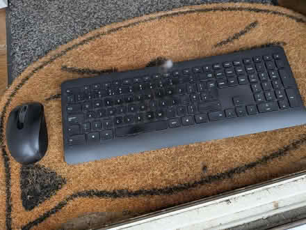 Photo of free Microsoft Wireless Keyboard and Mouse (Burnham SL1) #1