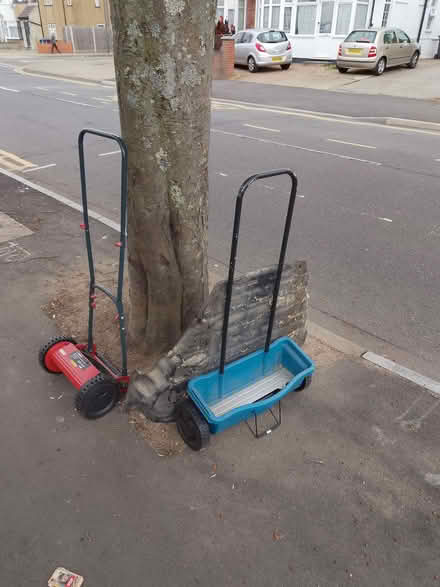 Photo of free hand lawn mower and garden spreader (Wealdstone HA3) #1