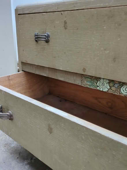 Photo of free Old chest drawers - wooden (Guildford GU2) #2