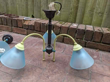 Photo of free 3 light fittings (WA6 Frodsham.) #2