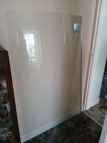 Photo of free Pea shaped bath and glass shower screen (Townend FY5) #2