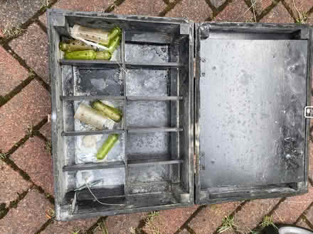 Photo of free Wooden Fishing Box (Cheadle Heath SK8) #2