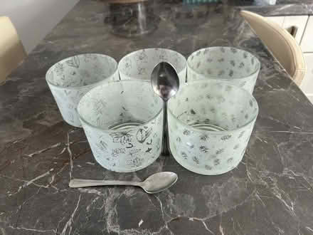 Photo of free Engraved Glass Pots (Hersham KT12) #1