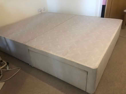 Photo of free KING SIZE BED BASE with storage. (Leighton Buzzard LU7) #1