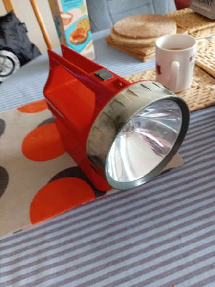 Photo of free Red torch light. Working condition (Ruislip HA4) #2