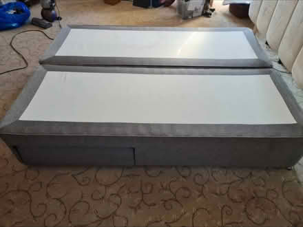 Photo of free King size divan bed base (mattress also also available) (Penrith CA11) #4