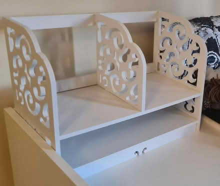 Photo of free White Wooden Desk Organiser (Barkingside IG2) #1